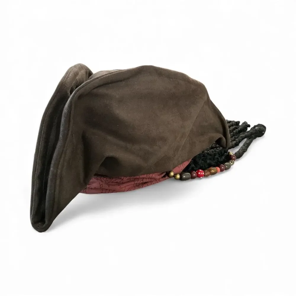 Disney’s Jack Sparrow's hat | Pirates of the Caribbean Adult Hat - Picture 4 of 6